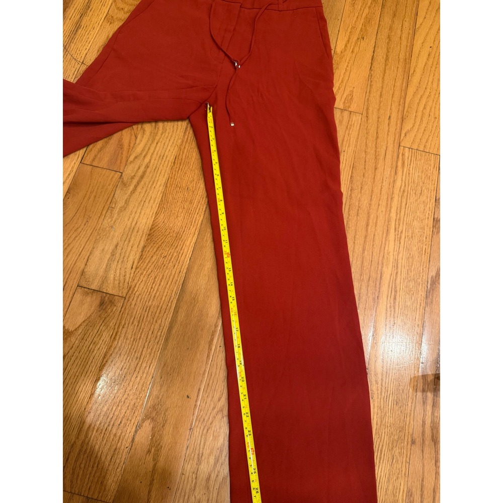 H&M High Waisted Wide Leg Trousers Dress Pants - Picture 6 of 8
